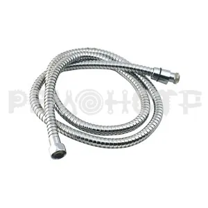 Фото №0 Шланг для душа конус (двойной зажим) 1118 нерж d-14мм L-1500мм , М22х1/2' Lucky Tap, 1/50 П