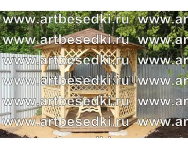 фото Готовая садовая беседка "Арка" (Арт: 2)