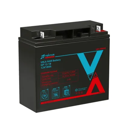 Фото №0 Аккумулятор Vektor Energy GP 12-18