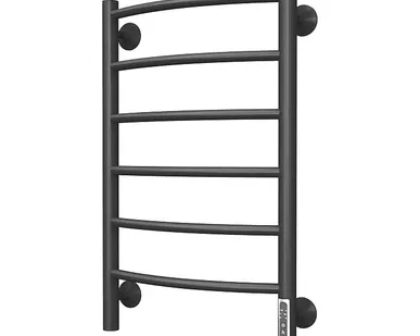 фото Полотенцесушитель Royal Thermo Classic black П6 450х650 электро (new встроен. диммер)