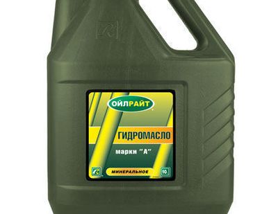 фото Масло гидравлическое Марки "А", канистра 10 л