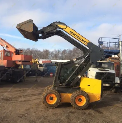 Фото №2 Аренда мини-погрузчика New Holland L185, Москва