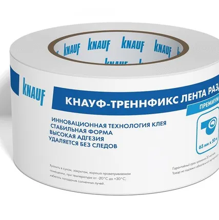 Фото №0 Кнауф Лента разделительная 65х50 000мм (50м) Треннфикс