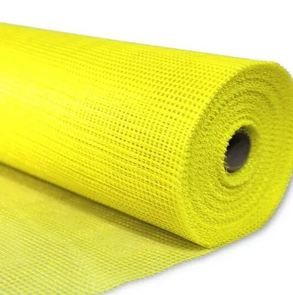 Фото №0 Сетка фасадная 145г/м2 желтая