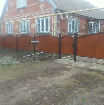 Фото №0 Забор кованый (085) (д)