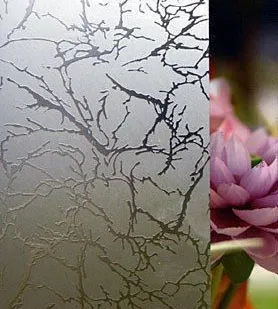 фото Стекло Вулкан-сатин травленое бронза 2550*1605