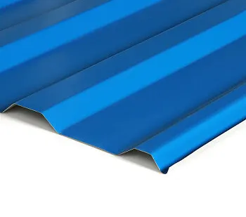 фото Профнастил МП-18, 1150х2000 мм, 0.45 мм, 2.3 м², синий