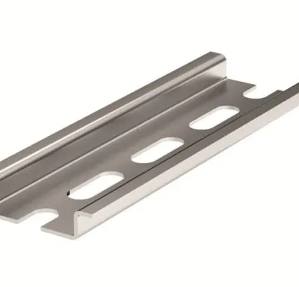 Фото №0 DIN-рейка перфорированная OMEGA 3F 35х7,5мм, L=2м (02140) DIN-рейка перфорированная