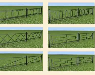 фото Газонные ограждения