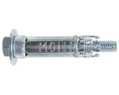 фото анкер-гильза оцинкованная с болтом ПАРТНЕР AC-TO M6x40/8 D10 2шт