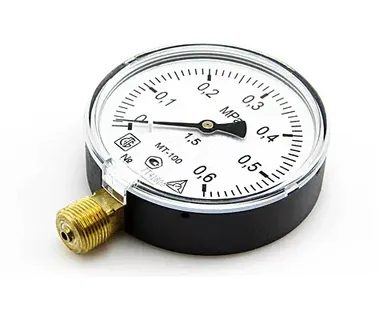 фото Манометр техн.показ.до 0,6 МПа 100мм М20х1,5