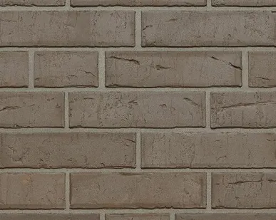 фото Кирпич облицовочный ручной формовки Konigstein Уэльс Штайнграу 250 х 120 х 65 мм. Пустотелый 1 НФ