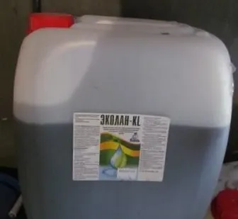 фото Эколан-KL для очистки от жировых отложений, удаляет нагары и копоть.