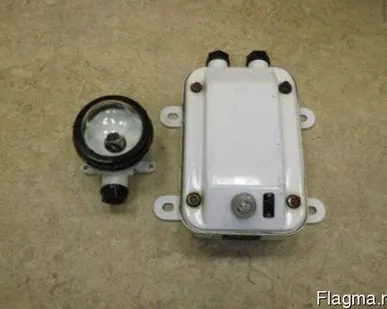 фото Светильник аварийный аккумуляторный со встроенной лампой 622А