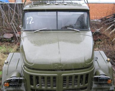 фото Кабина Зил 131 обитая, окрашенная с электрооборудованием в сборе