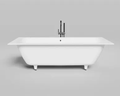 фото Ванна встраиваемая Salini S-Stone ORLANDA AXIS 190x80 матовая 103221M