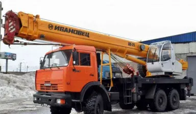 фото Услуги автокрана Ивановец 6х6 25 тонн 31 метр