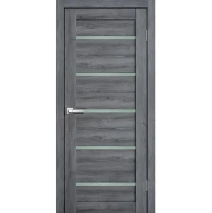 Фото №0 Дверь межкомнатная L26 (Lite Doors) стекло матовое, микрофлекс, Дуб стоунвуд 2000х600мм