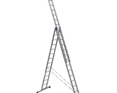 фото Лестница трехсекционная Алюмет Н3 3х9 (6,5 м)