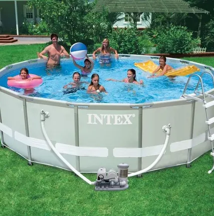 Фото №0 Каркасный бассейн Intex Ultra Frame Pool 488х122см 28322