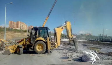 фото Аренда экскаватора погрузчика