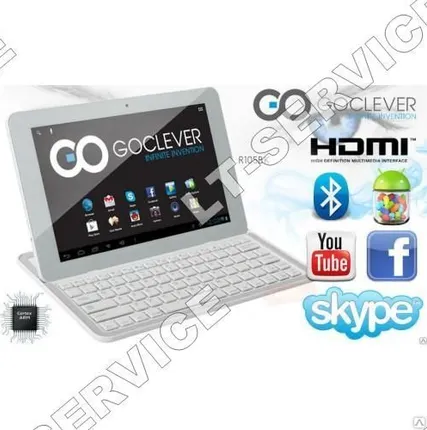 Фото №0 Планшет Goclever TAB R105BK + док-станция с клавиатурой