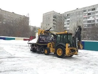 фото Аренда экскаватора-погрузчика