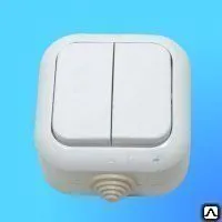 Фото №0 Выключатель ОП 2-кл. IP44 (А56-001)