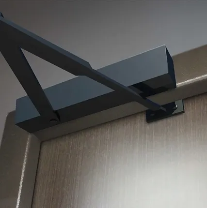 Фото №0 Установка доводчика на входные двери до 120 кг, морозоустойчивый (рычажный)