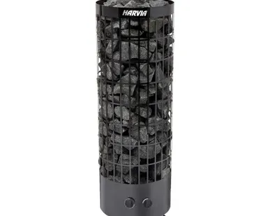 фото Печь для сауны Harvia Cilindro PC 90 Black (черная, со встроенным пультом)