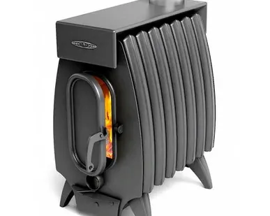 фото Печь отопительно-варочная ТМФ Огонь-батарея 7 Лайт дровяная антрацит