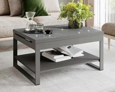 фото Журнальный стол-трансформер Агат 36 Оникс