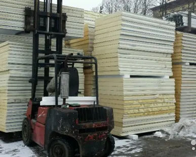 фото Сэндвич панели PIR 80 мм, 2,97 м