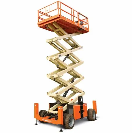 Фото №0 Подъемник самоходный ножничный JLG 530 LRT в аренду