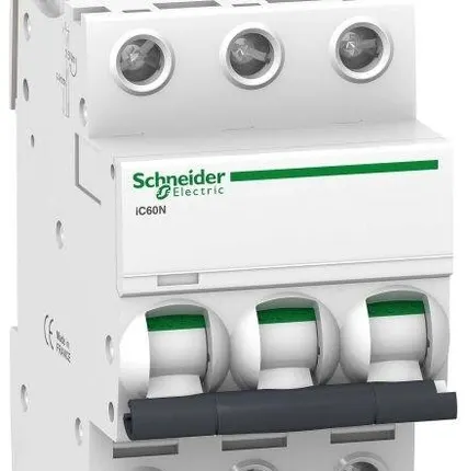 Фото №0 Выключатель автоматический модульный 3п C 32А 6кА iC60N Acti9 SchE A9F79332