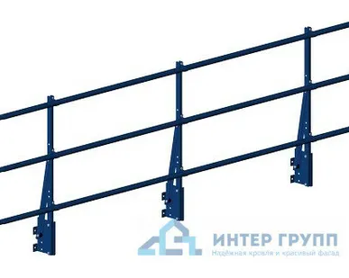 фото Ограждение парапетное PRESTIGE H-900/3,0м (3трубы) ГОСТ Р 53254-2009 V1; V2
