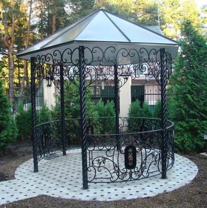 Фото №0 Кованая беседка №2