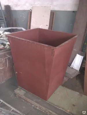 Фото №0 Контейнер для мусора ТБО 0,75 куб. м. без крышки