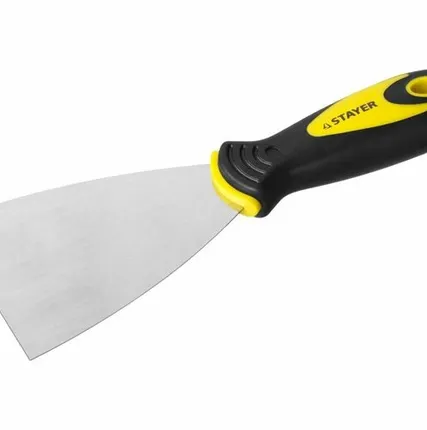 Фото №0 STAYER FLAT шпатель нержавеющий 80 мм