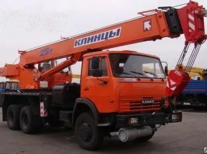 Фото №0 Услуги крана 25 тонн Камаз