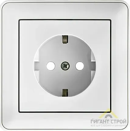 Фото №0 Розетка 1-м СП W59 16А с защ.шт. бел. SchE RS16-152-18АКЦИЯ!