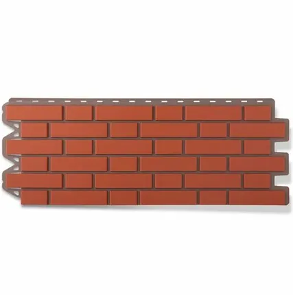 Фото №0 Фасадные Панели Альта-Профиль, Кирпич Клинкерный, Красный