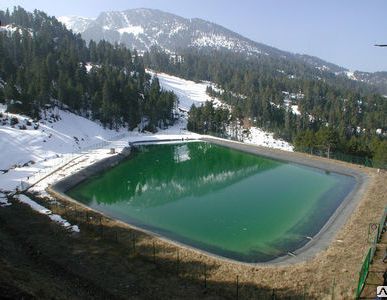 фото Работы по устройству озер