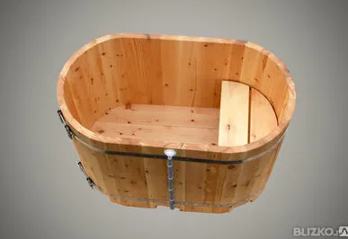 фото Купель овальная 1400*1000*780