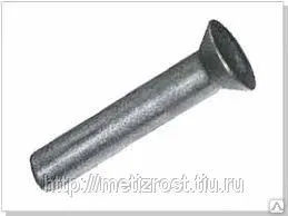 фото Заклепки с потайной головкой ГОСТ 10300-80 аналог DIN 661, т