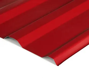 фото Профнастил МП-18, 1150х2000 мм, 0.45 мм, 2.3 м², вишня