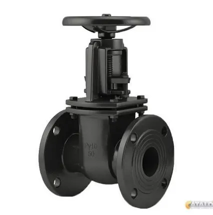 Фото №0 Задвижка чугунная 30ч6бр Ду50 Ру16