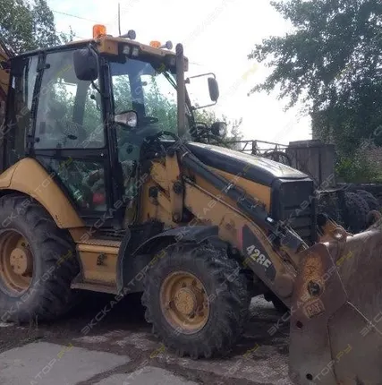 Фото №0 Аренда экскаватора-погрузчика Caterpillar 428E, Санкт-Петербург