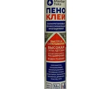 фото Пена-клей MasterTeks PM полиуретановый професс. многоцелевой 750 мл 9413136