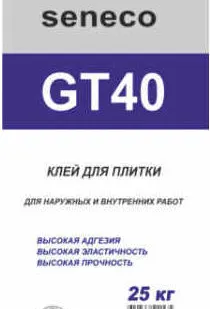 фото Клей для плитки GT40